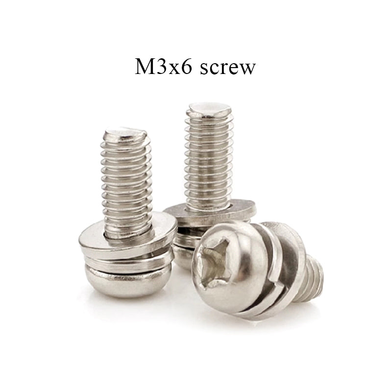 M3x6mm round head screw for antminer cover plate (pack of 10)