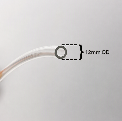 Hard transparent PVC pipe for hydro miner 10mm , 12mm, 16mm ( N8 PVC transparent tube )