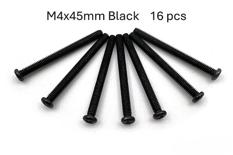 Screw for ASIC miner fan M4*45mm Black ( Antminer fan screw and etc miner )