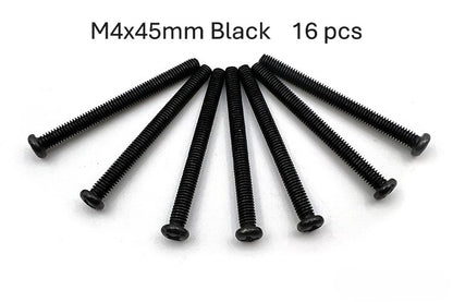 Screw for ASIC miner fan M4*45mm Black ( Antminer fan screw and etc miner )
