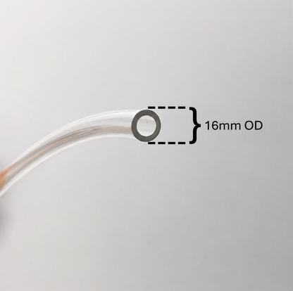 Hard transparent PVC pipe for hydro miner 10mm , 12mm, 16mm ( N8 PVC transparent tube )
