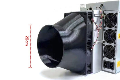 Antminer Iceriver double fan duct shroud ( Acic miner shroud , Asic miner silencer )