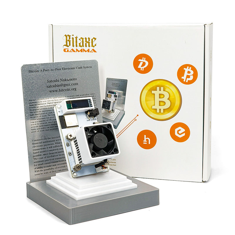 Bitaxe Gamma 601 – 1.2 TH/s SHA-256 ASIC Solo Miner (Silent Version)