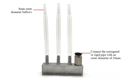 Antminer Hydro water divider for hash boards ( Manifold for 3 hash boards )