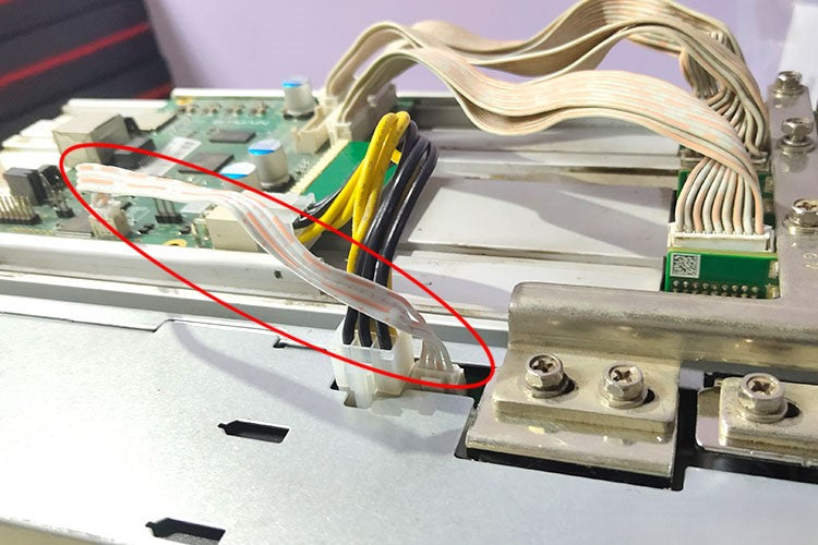 Antminer 6-Pin to 4-Pin Voltage Regulation Cable – Control Board (Square 6-Pin) to PSU (Flat 4-Pin) Power Cable for ASIC Miners