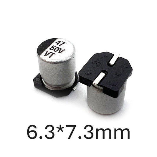 50V 47UF electrolytic SMD capacitor (pack of 2)