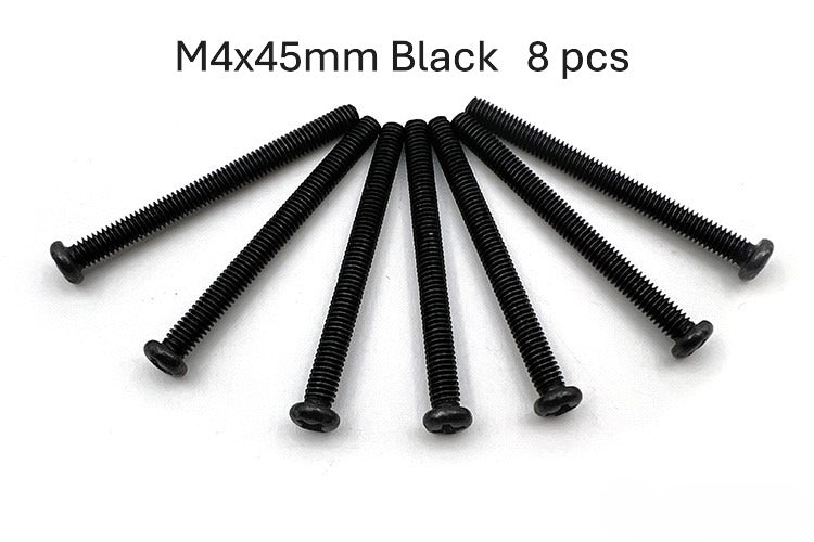 Screw for ASIC miner fan M4*45mm Black ( Antminer fan screw and etc miner )