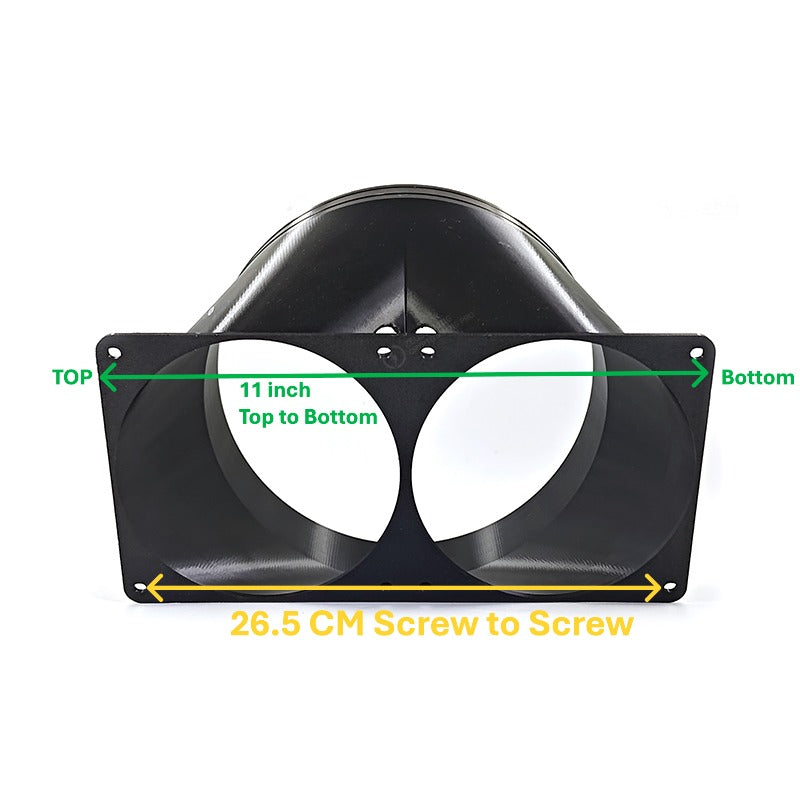 Asic miner shroud 8 inch / 6 inch For S21pro, S21xp, L11 etc ( 140mm fan )