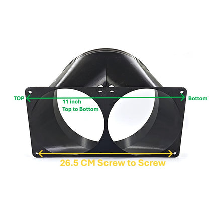 Asic miner shroud 8 inch / 6 inch For S21pro, S21xp, L11 etc ( 140mm fan )