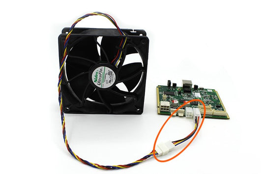 Linear 4pin to square 4pin Antminer fan adapter cable (pack of 2)