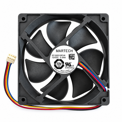 MARTECH DF1202512RFUN 12V 0.54A Cooling Fan for Canaan Avalon Q Bitcoin Miner