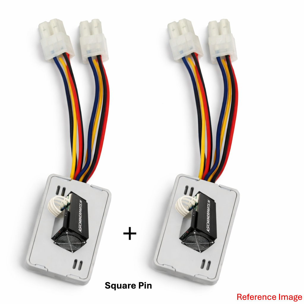Antminer 4 Pin Square Fan Simulator ( For 4 Fans )