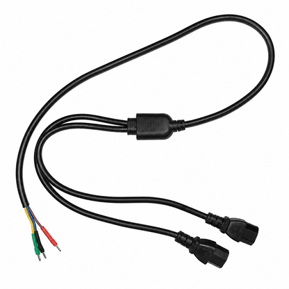 Heavy-Duty Dual C13 Power Cable for Antminer, Avalon & IceRiver ASIC Miners