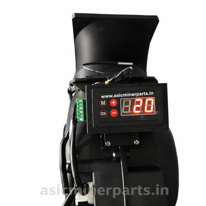 Asic Miner Silencer with Automatic Temperature Control – Compatible with Antminer S21 Pro, S21+, L11 (140mm Fan)