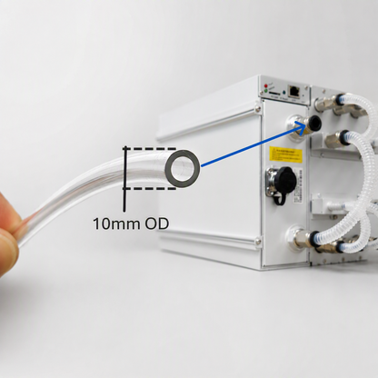 Hard transparent PVC pipe for hydro miner 10mm , 12mm, 16mm ( N8 PVC transparent tube )