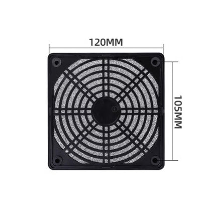 Fan plastic protective net with filter 120mm ( For Antminer and other 120mm fans)