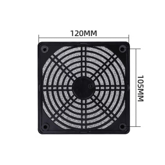 Fan plastic protective net with filter 120mm ( For Antminer and other 120mm fans)