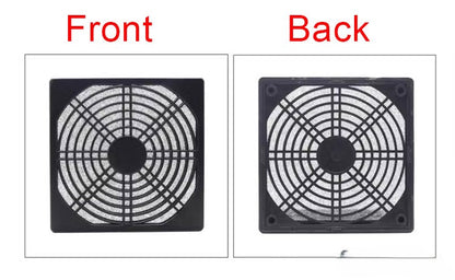 Fan plastic protective net with filter 120mm ( For Antminer and other 120mm fans)