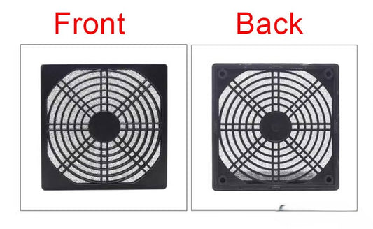 Fan plastic protective net with filter 120mm ( For Antminer and other 120mm fans)