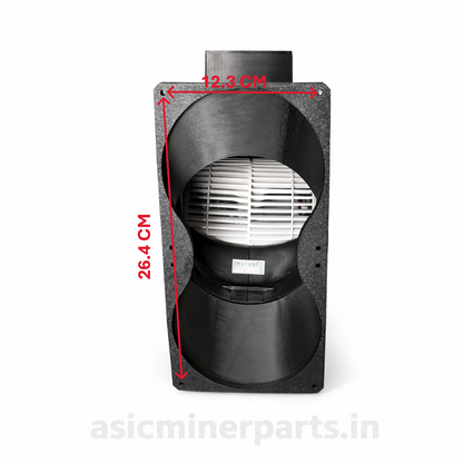 Asic Miner Silencer Manual Control – Compatible with Antminer S21 Pro, S21+, L11 (140mm Fan)