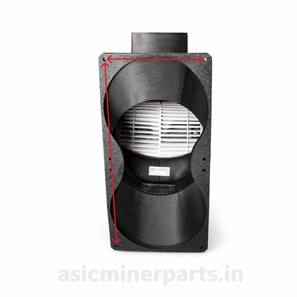Asic Miner Silencer Manual Control Compatible with Antminer S19 series, L7 ( All 120mm Fan )
