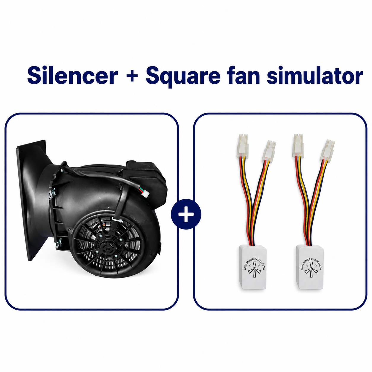 Asic Miner Silencer Kit for Antminer S19, S19k Pro, L7, L9 (Fits All 120mm Miners)