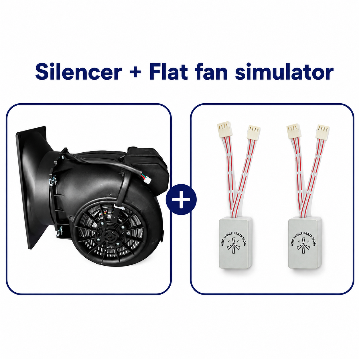 Asic Miner Silencer Kit for Antminer S19, S19k Pro, L7, L9 (Fits All 120mm Miners)