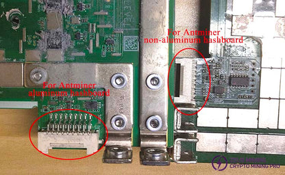 Hash board 18 pin sockets (For non-aluminum hashboard)