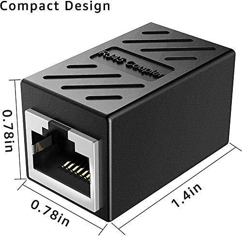 FEDUS RJ45 Ethernet Coupler – LAN Cable Joiner / Inline Connector