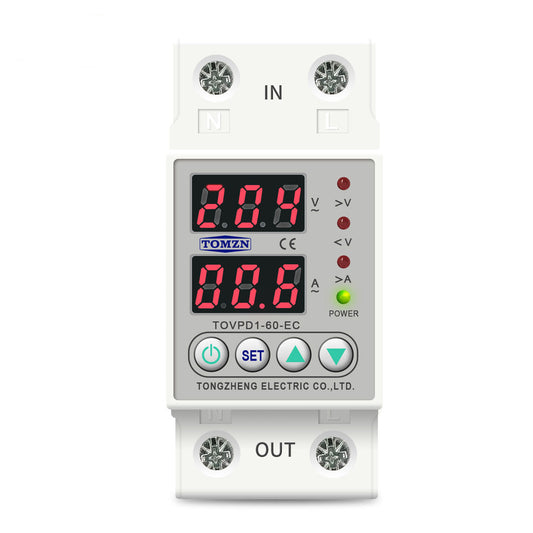 TOMZN Heavy Duty Smart Voltage Protection Relay 63A, 80A for ASIC Miner, Home & Industrial Applications