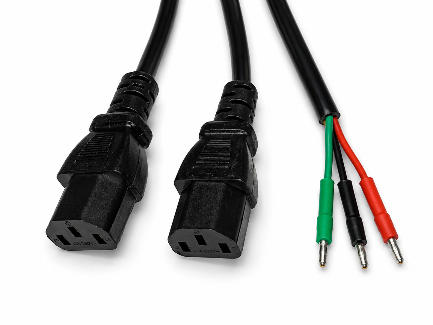 Heavy-Duty Dual C13 Power Cable for Antminer, Avalon & IceRiver ASIC Miners