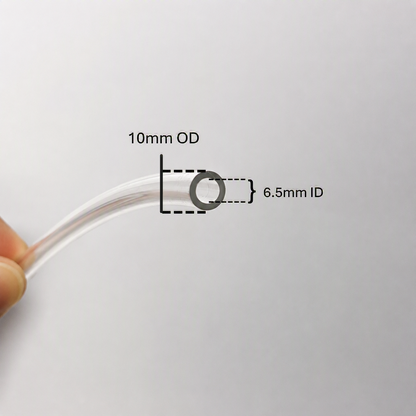 Hard transparent PVC pipe for hydro miner 10mm , 12mm, 16mm ( N8 PVC transparent tube )