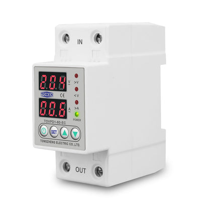 TOMZN Heavy Duty Smart Voltage Protection Relay 63A, 80A for ASIC Miner, Home & Industrial Applications
