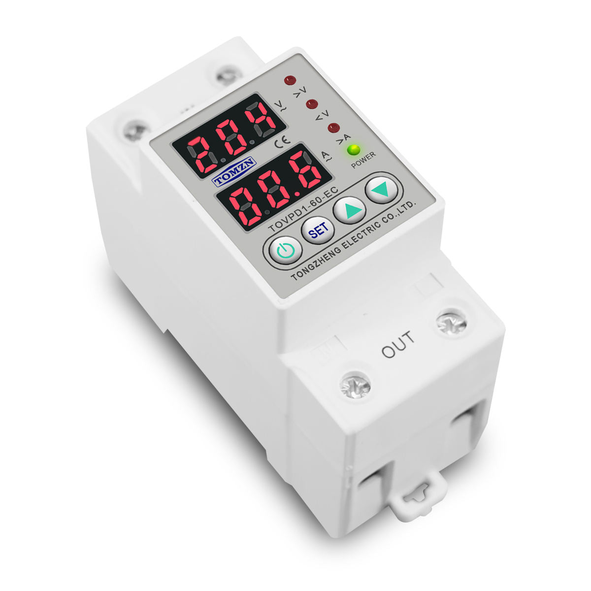 TOMZN Heavy Duty Smart Voltage Protection Relay 63A, 80A for ASIC Miner, Home & Industrial Applications